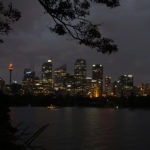 Sydney, skyline by night