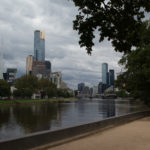 Melbourne viewed across Yarra River