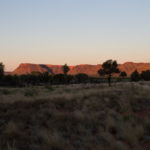 Kings Canyon sunset viewing area