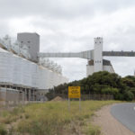 Corn silos in Ardrossan